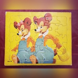 Vintage  1961 Nursery Image Puzzle
